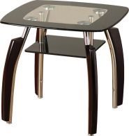 See more information about the Elena Glass Lamp Table - CLEAR/BLACK