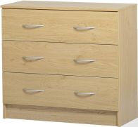 See more information about the Bellingham 3 Drawer Chest - BEECH