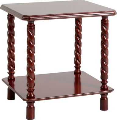 See more information about the Brunton Lamp Table - MAHOGANY