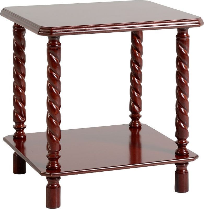 Brunton Lamp Table - MAHOGANY