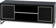 See more information about the Charisma Flat Screen TV Unit (2 Door/1 Shelf) - BLACK GLOSS