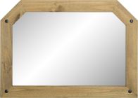 See more information about the Corona Over Mantle Mirror - DISTRESSED WAXED PINE