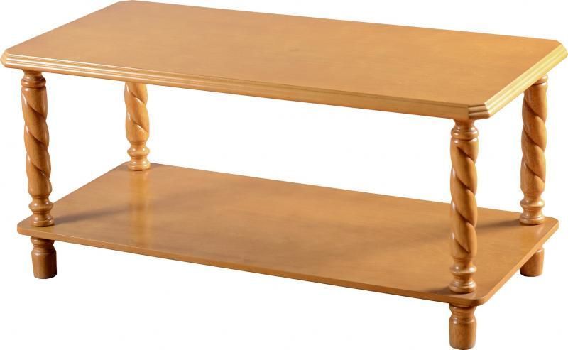 Brunton Long John Coffee Table - ANTIQUE PINE