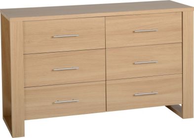 See more information about the Kingston 6 Drawer Chest - EURO OAK