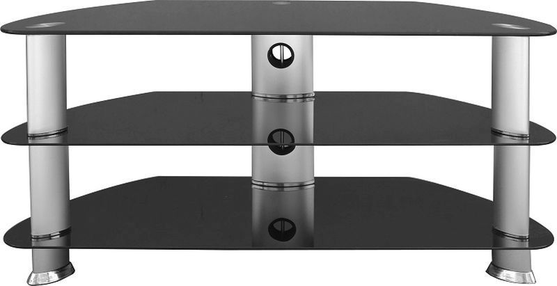 Harley TV Stand - SILVER/BLACK GLOSS