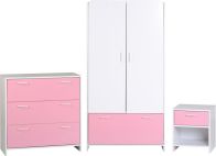 See more information about the Lollipop Bedroom Set - WHITE/PINK