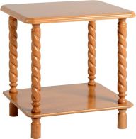 See more information about the Brunton Lamp Table - ANTIQUE PINE