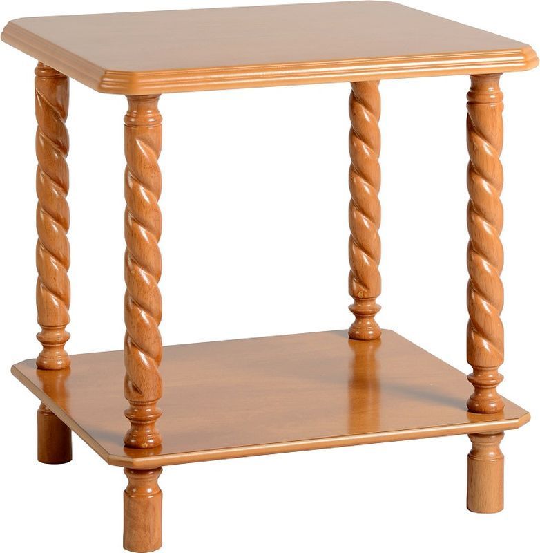 Brunton Lamp Table - ANTIQUE PINE