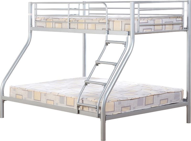 Tandi Triple Sleeper Bunk Bed - Silver