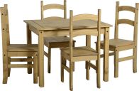 See more information about the Budget Mexican Dining Set - DISTRESSED WAXED PINE