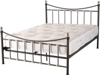 See more information about the Dunbar Double Bed - Black/Chrome