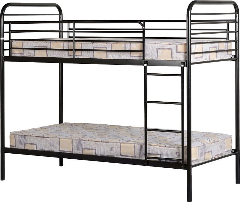 Bradley Single Budget Bunk Bed - Black