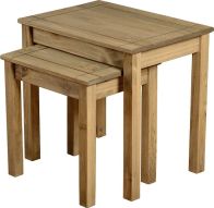 See more information about the Panama Nest Of 2 Tables - NATURAL WAX