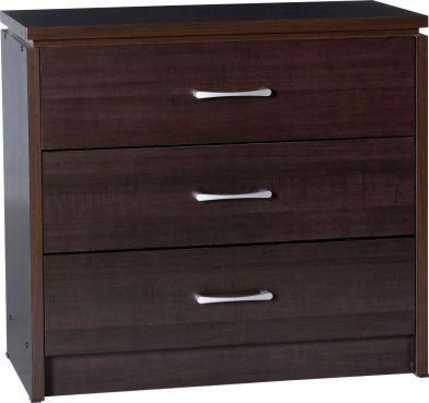 See more information about the Charles 3 Drawer Chest - WALNUT