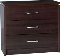 See more information about the Charles 3 Drawer Chest - WALNUT