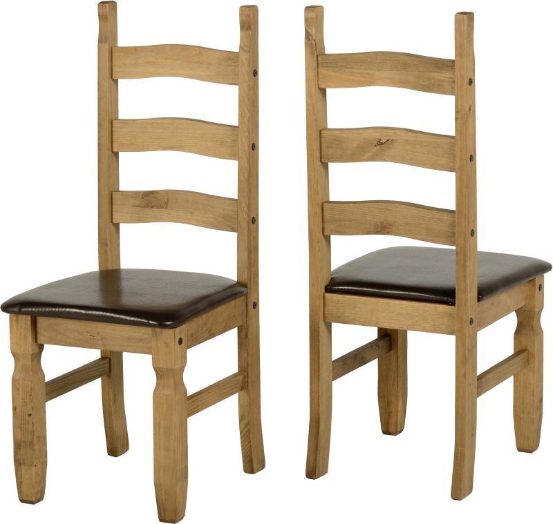 Corona dining chairs and stools