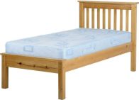 See more information about the Monaco Single Bed - Antique Pine