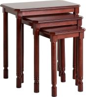 See more information about the Brunton Nest of Tables - MAHOGANY