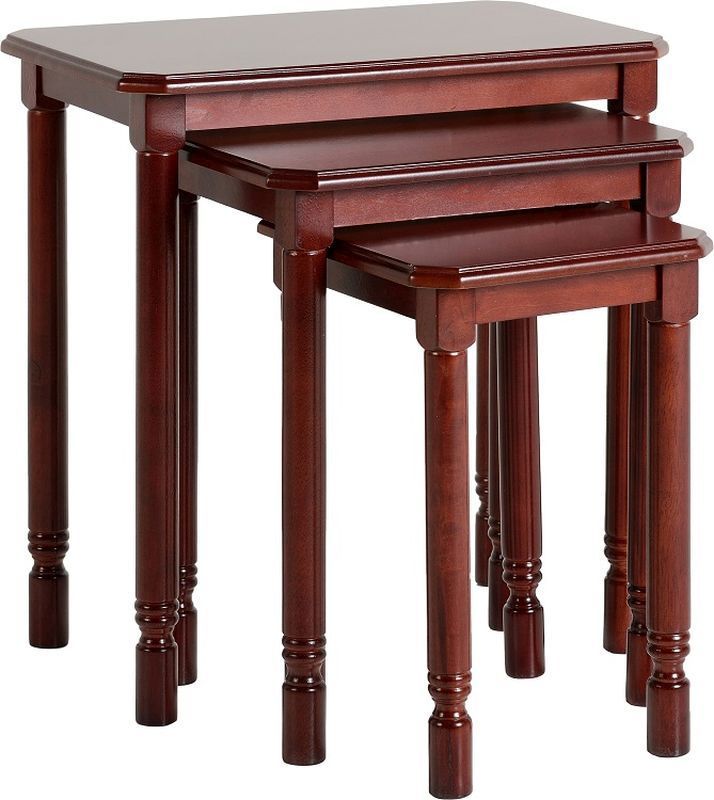 Brunton Nest of Tables - MAHOGANY