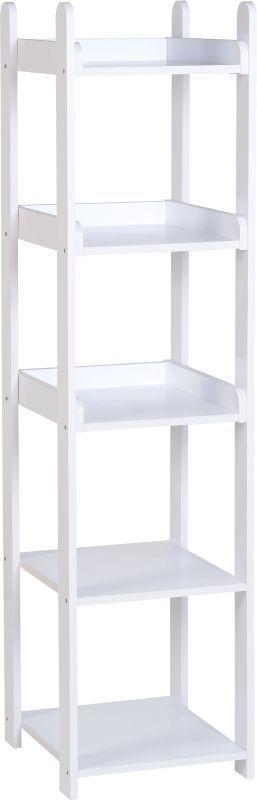 Lollipop 5 Shelf Unit - WHITE/WHITE