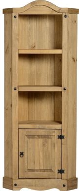 See more information about the Corona Corner Unit (1 Door) - DISTRESSED WAXED PINE