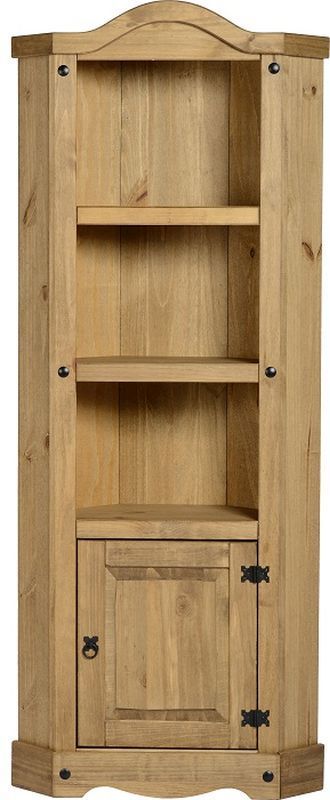 Corona Corner Unit (1 Door) - DISTRESSED WAXED PINE