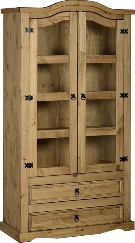 Corona Glass Display Unit (2 Door 2 Drawer)