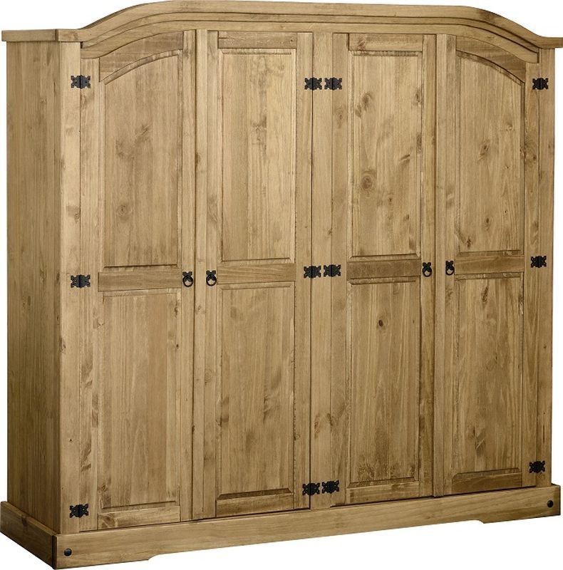 Corona 4 Door Wardrobe