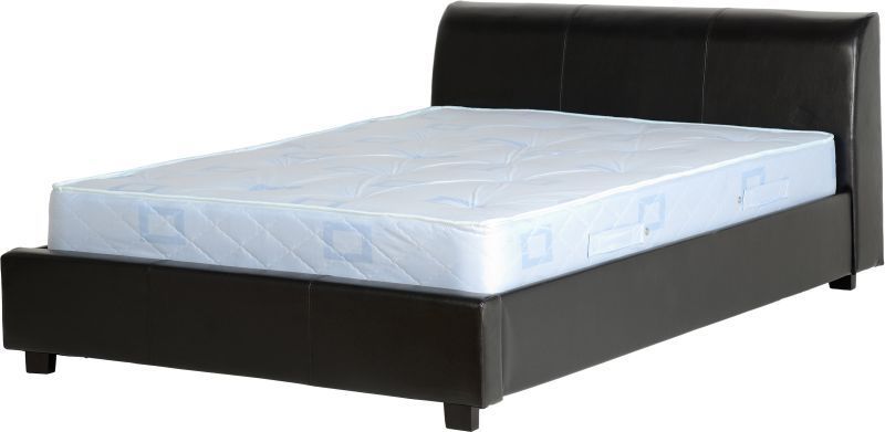 Portland King Size Bed - Expresso Brown