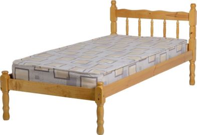 See more information about the Alton Single Bed - Antique Pine