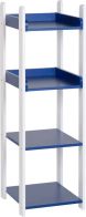 See more information about the Lollipop 4 Shelf Unit - WHITE/BLUE