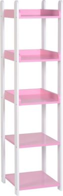 See more information about the Lollipop 5 Shelf Unit - WHITE/PINK