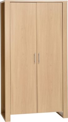 See more information about the Kingston Modern Wardrobe (2 Door) - EURO OAK