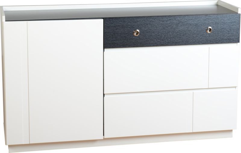 Concept Contemporary Sideboard - BLACK/WHITE