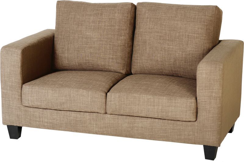 Tempo Two Seater Sofa in a Box - SAND FABRIC