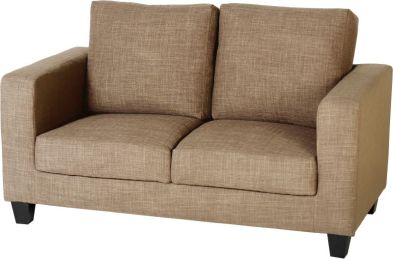 See more information about the Tempo Two Seater Sofa in a Box - SAND FABRIC