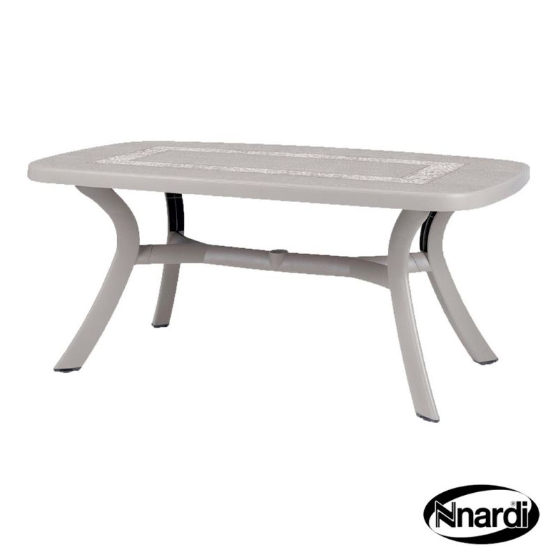 Toscana 165 Outdoor Garden Table (Colour Turtle Dove ND/026)