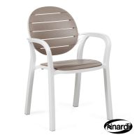 See more information about the Palma Outdoor Garden Chair (White-Turtle Dove in colour supplied as a pack of 2)