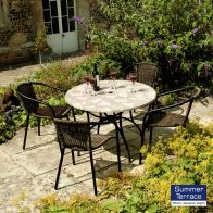 See more information about the Romano 90 Patio Garden Furniture Set (Supplied with 4 San Remo Chairs)