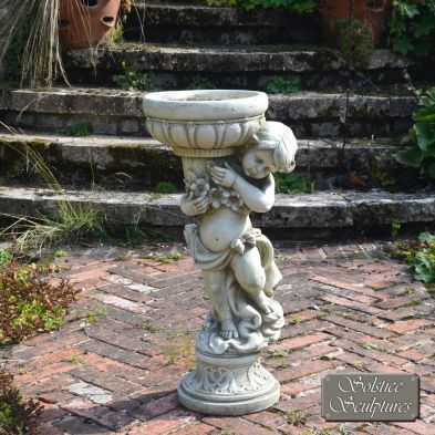 See more information about the Boy Planter Garden Ornament Statue