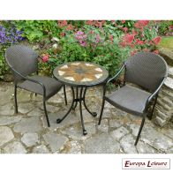 See more information about the Montilla Outdoor Garden Bistro Set (Supplied with 2 San Tropez Garden Chairs)