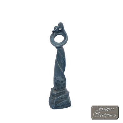 See more information about the Romantic Twist Garden Ornament Statue (black in colour)