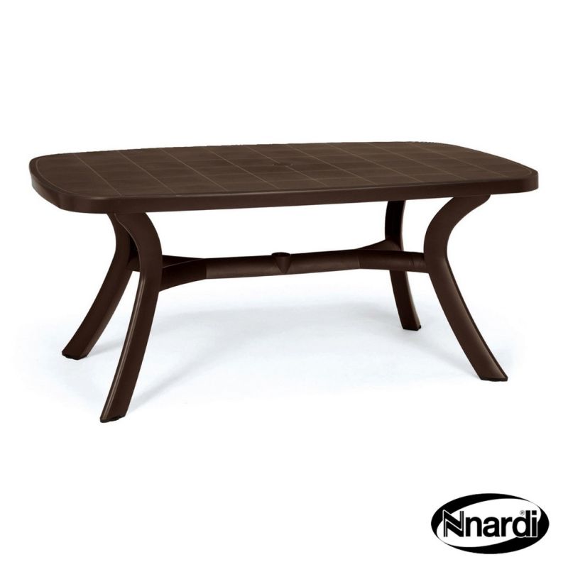 Toscana Outdoor Garden Table (Coffee Coloured)