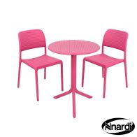 See more information about the Pink Step Garden Bistro Set (supplied with 2 Pink Bistro Chairs)