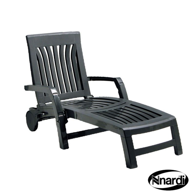 Nettuno Garden Lounger Chair (Anthracite in colour)