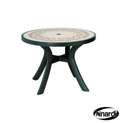 See more information about the Toscana 100 Outdoor Garden Table (Green with Ravenna style top)