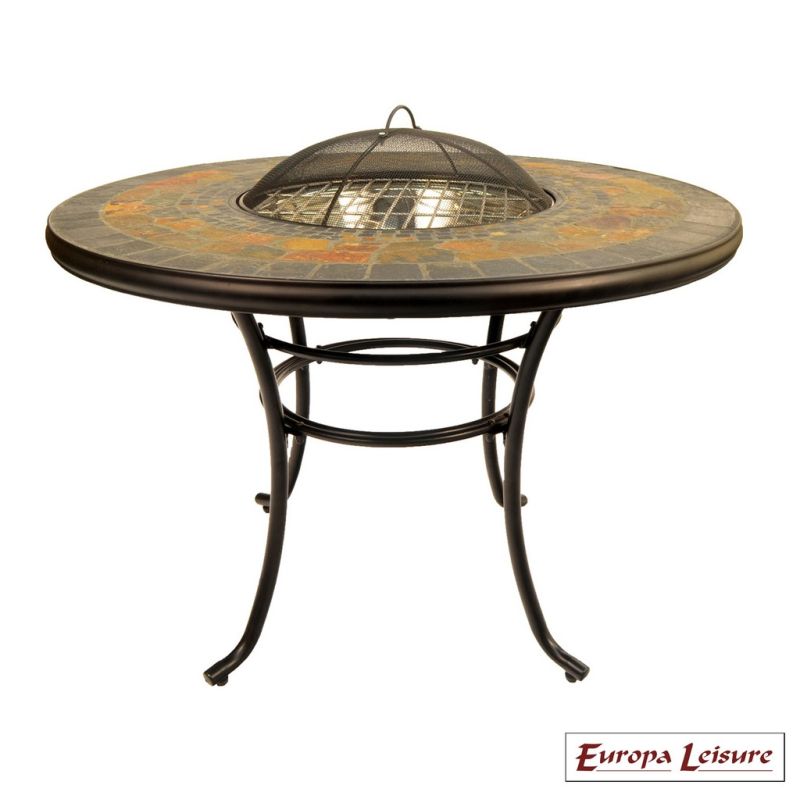 Durango Outdoor Garden Fire Pit Patio Table