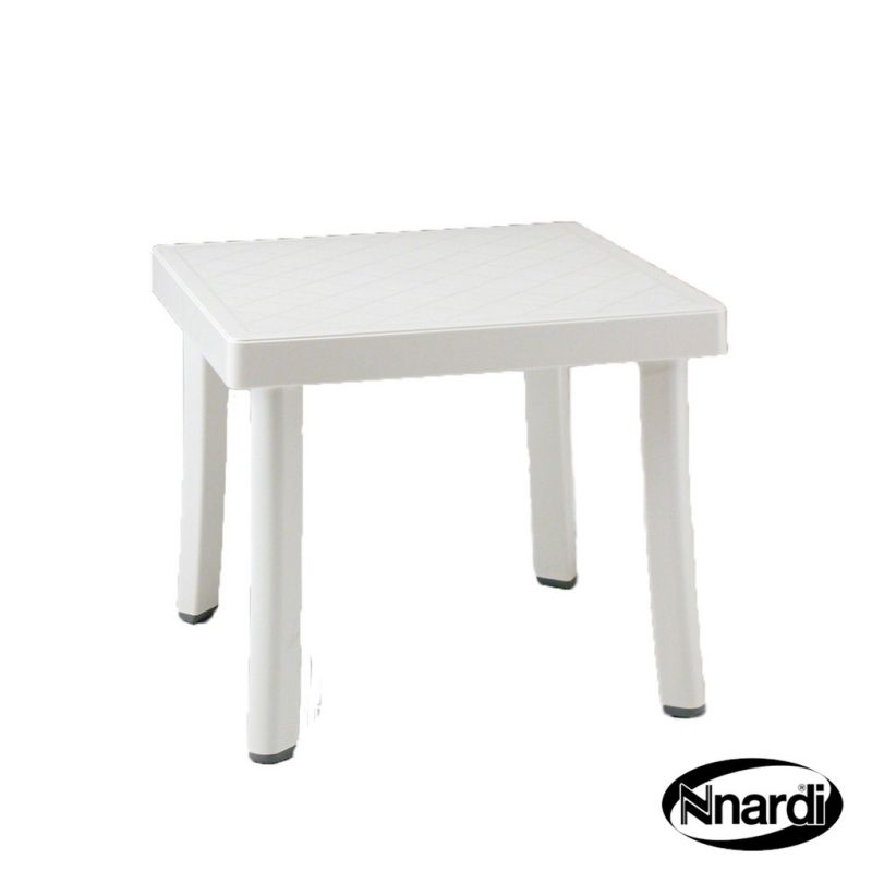 Rodi Outdoor Garden Side Table (White)