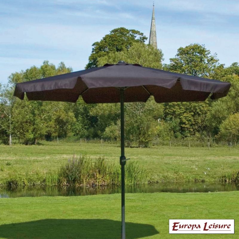 3.0M Outdoor Garden Parasol Black