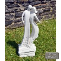 See more information about the First Date Garden Ornament Statue (White)